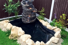 Landscaping with Water Feature (After 1)